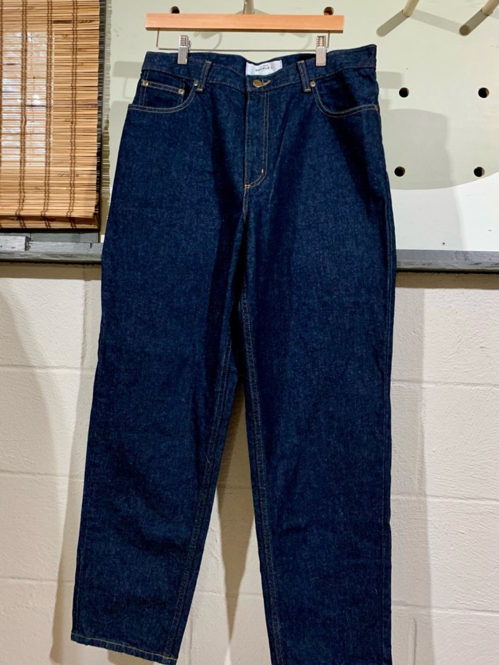 L.L. Bean Relaxed Straight Dark Blue Denim Jeans